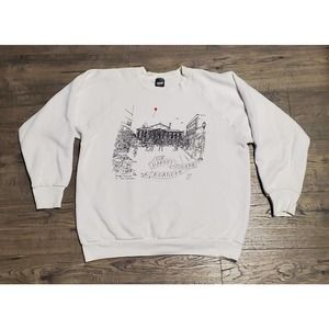 Vintage 80s Roanoke Virginia Square Screen Stars 5050 Sweatshirt Mens Large L